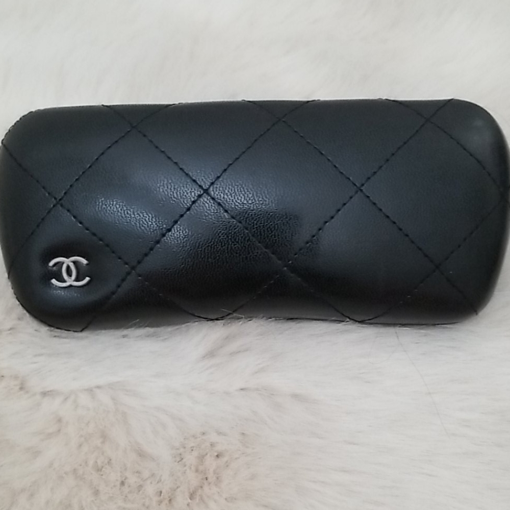 Chanel Quilted Sunglass Case